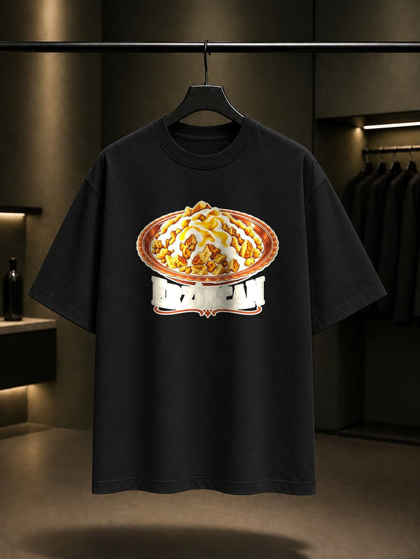 Erzincan Babikko baskılı siyah t-shirt