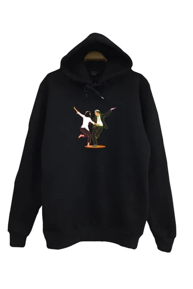 fame-stoned Stoned Pulp Fiction Kapüşonlu Sweatshirt