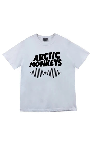fame-stoned Arctic Monkeys Baskılı T-shirt