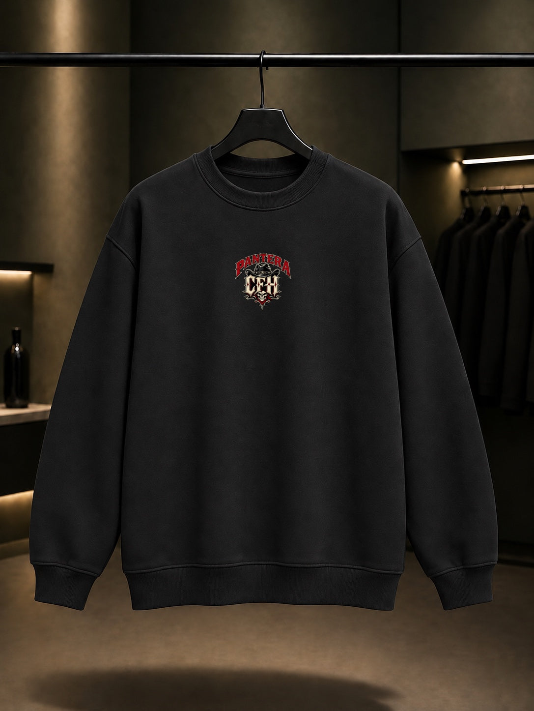 Pantera Cowboys from Hell Mini CFH Sweatshirt Siyah