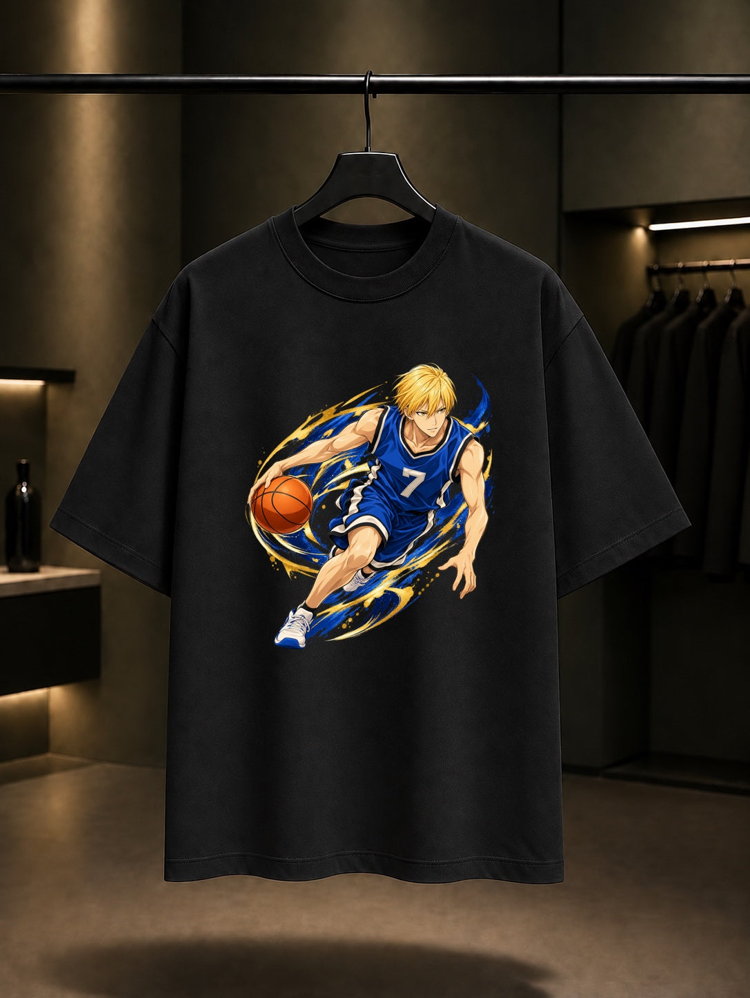 Kise Ryota Court Ace Tişört Siyah