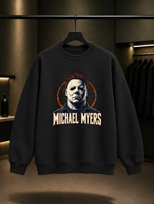 Michael Myers The Shape Sweatshirt Siyah