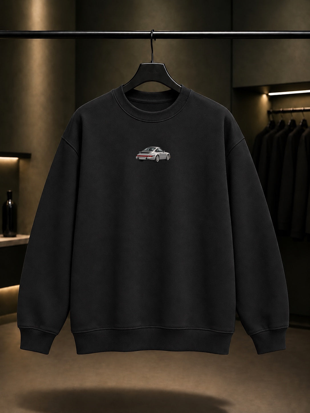 Midnight Club Mini 964 Carrera Sweatshirt Siyah