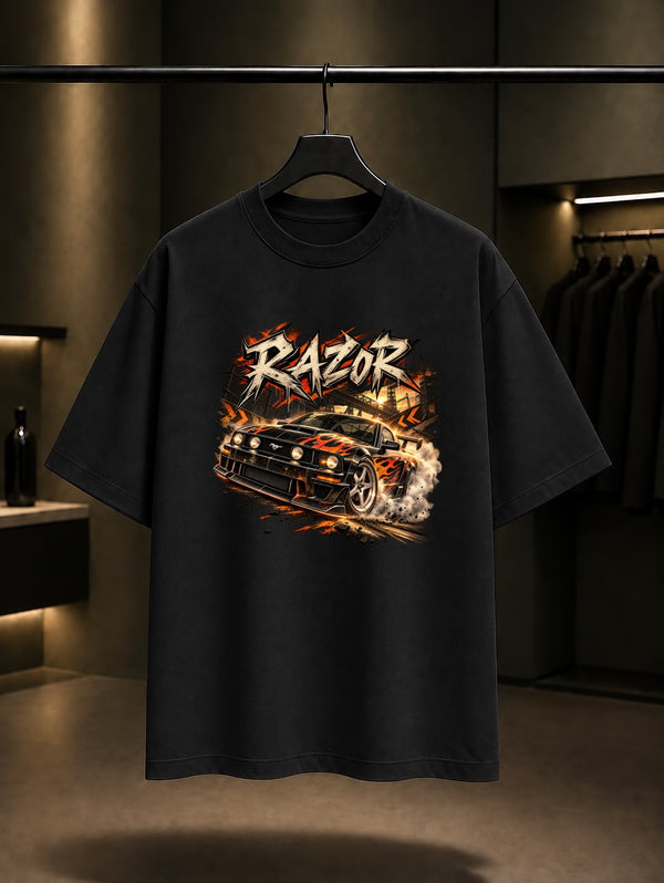 Most Wanted Razor Street Race Tişört Siyah