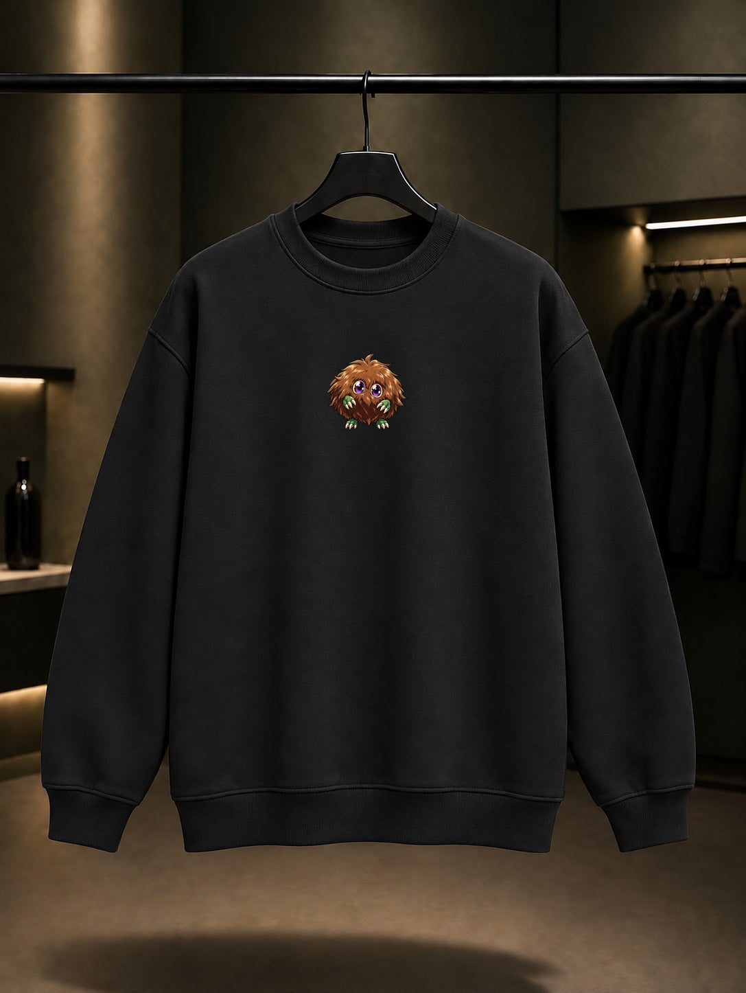 Yu-Gi-Oh Mini Kuriboh Sweatshirt Siyah