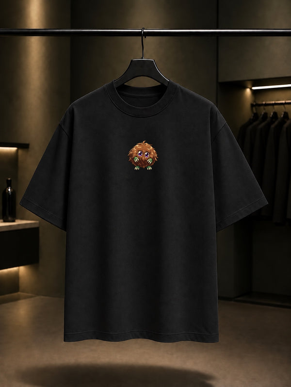 Yu-Gi-Oh Mini Kuriboh Tişört Siyah