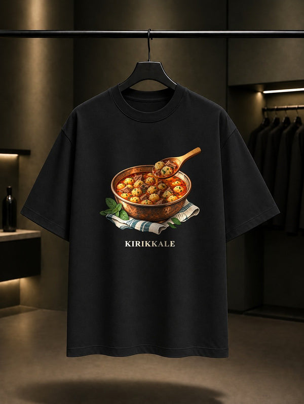 Kırıkkale Tuvalak baskılı siyah t-shirt