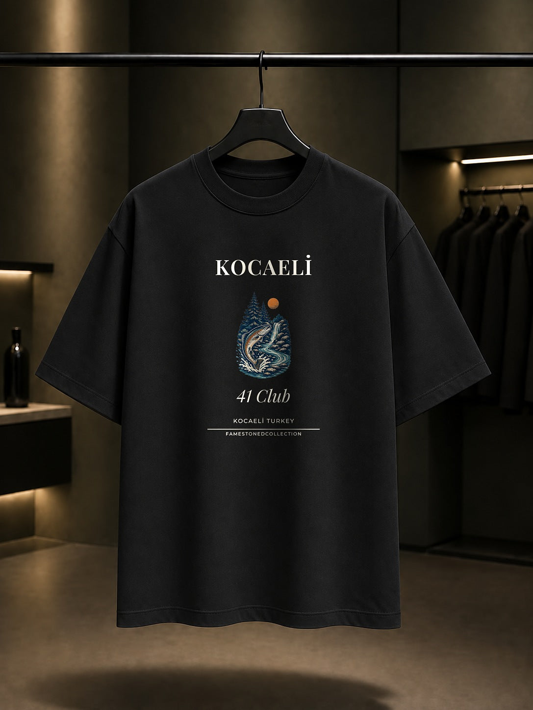 Kocaeli Maşukiye Alabalık 41 Club Tişört Siyah