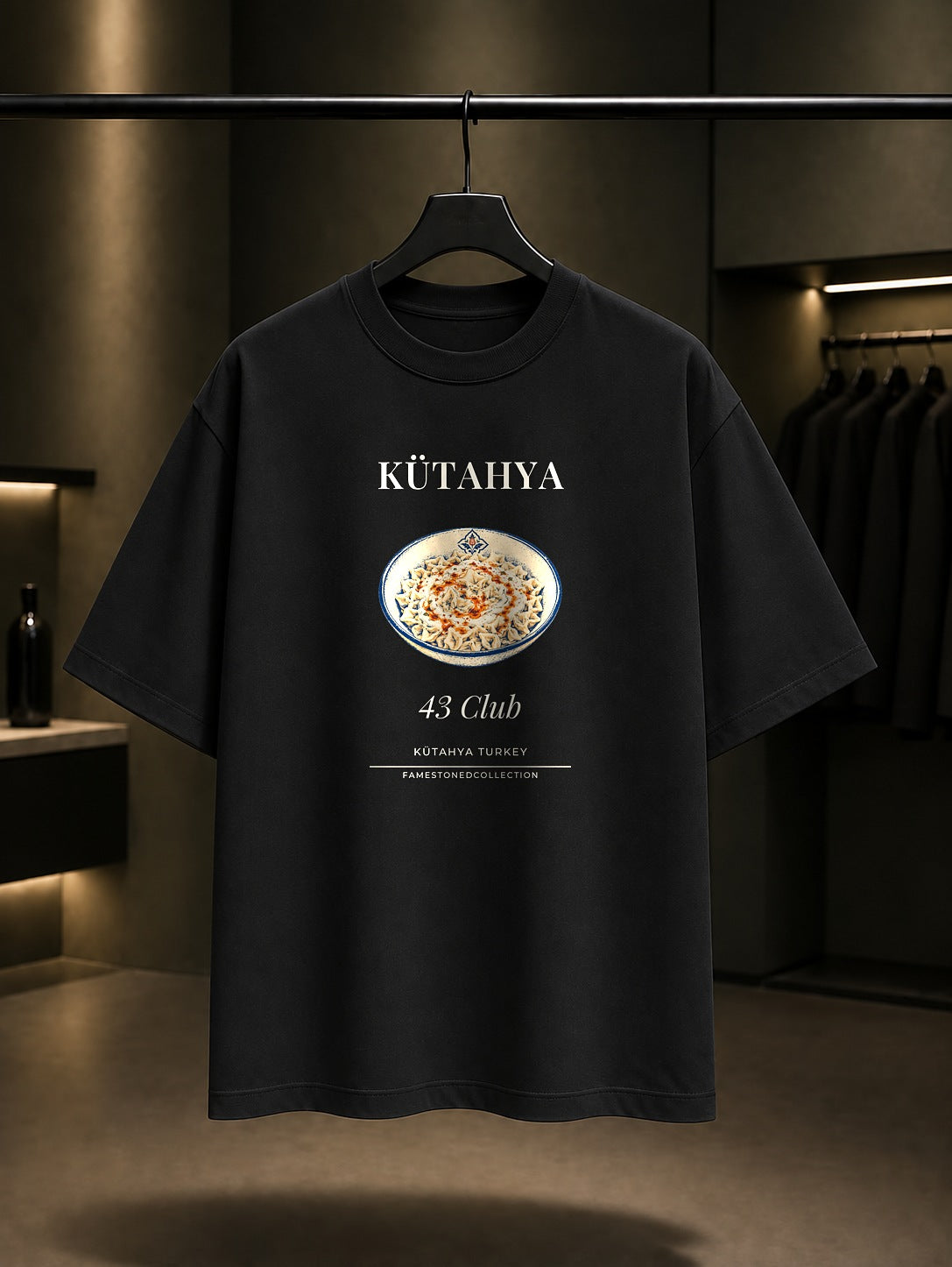 Kütahya Cimcik 43 Club Tişört Siyah