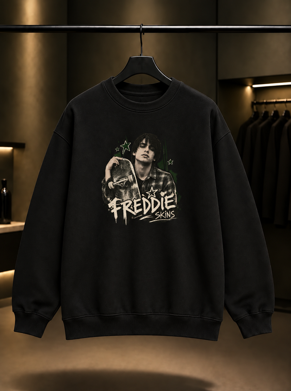 Skins Freddie Sweatshirt — Siyah