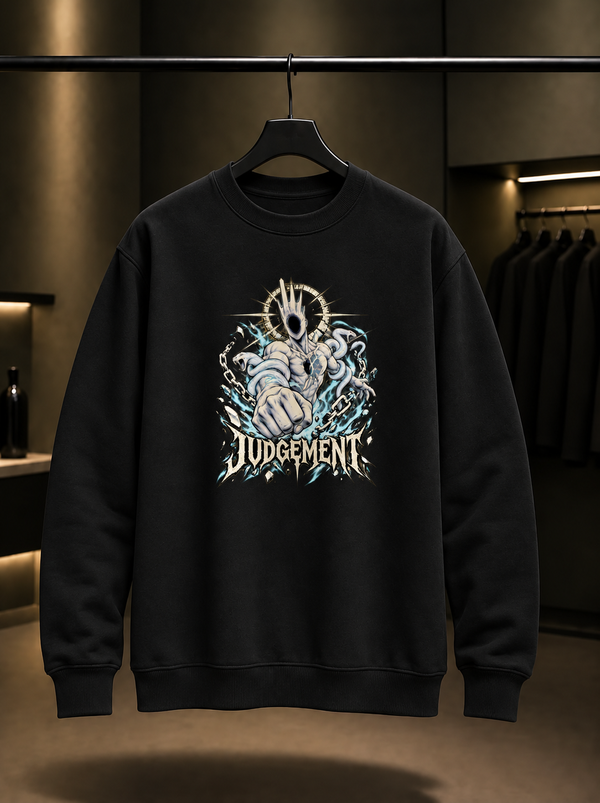 ULTRAKILL Minos Judgement Sweatshirt — Siyah