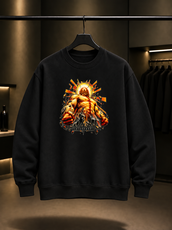 ULTRAKILL Sisyphus Prime Sweatshirt — Siyah