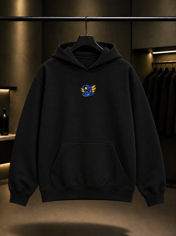 ULTRAKILL Mini V1 Kapüşonlu Sweatshirt — Siyah