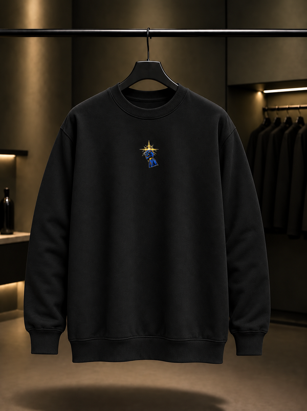 ULTRAKILL Mini Feedbacker Sweatshirt — Siyah