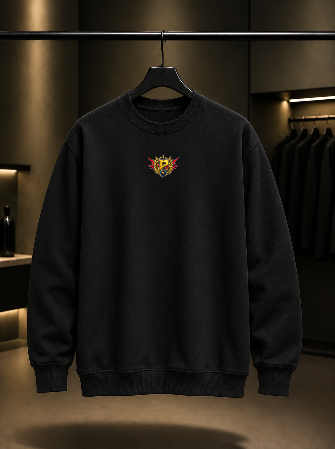 ULTRAKILL Mini P-Rank Sweatshirt — Siyah